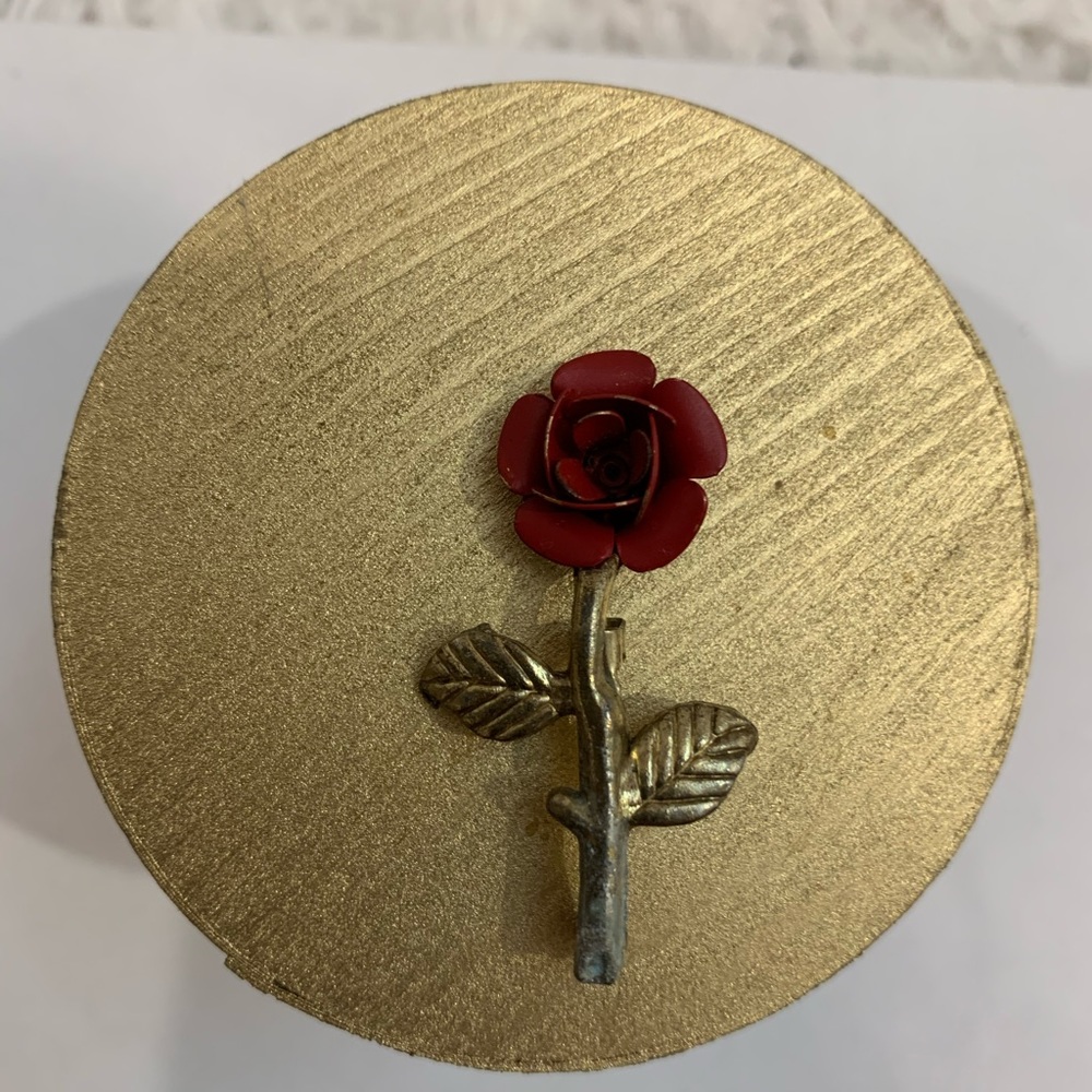 Vintage Enchanted Rose Pin. - Picture 7 of 7